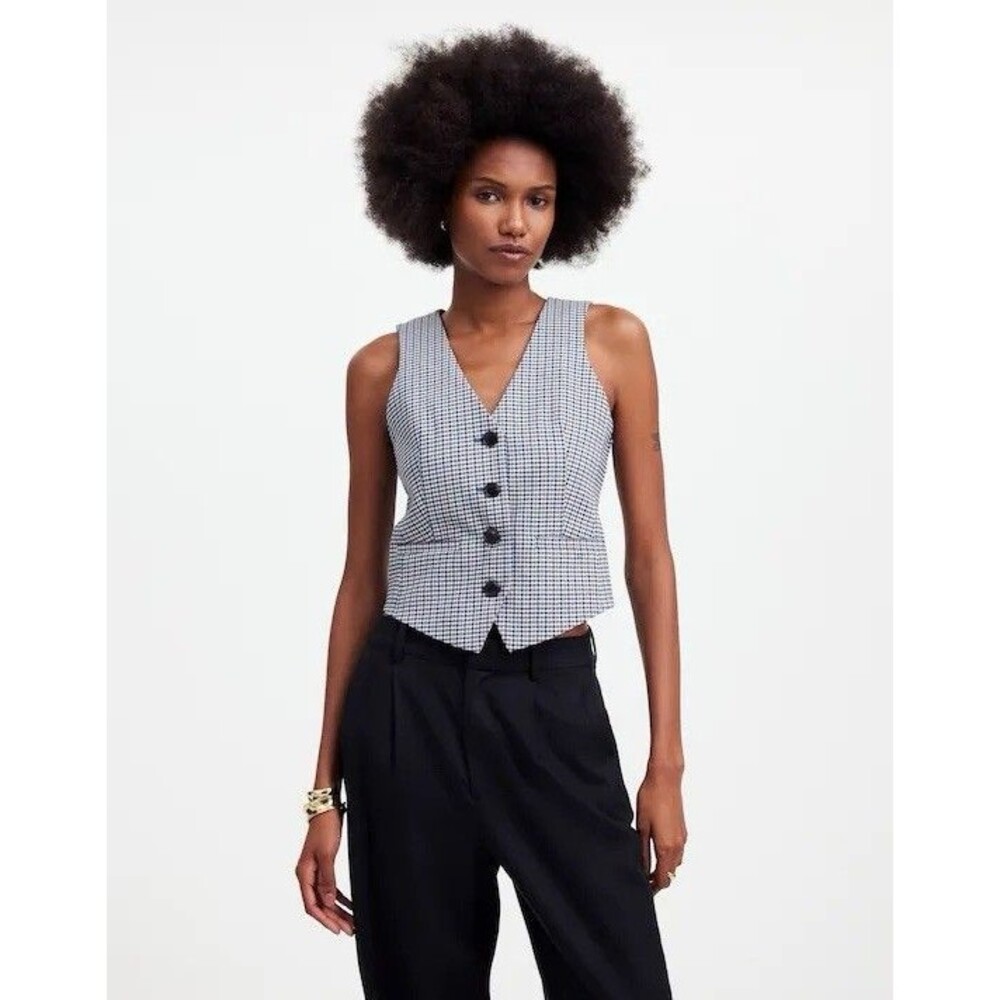 Womens Size 14 Madewell Waisted Vest EUC